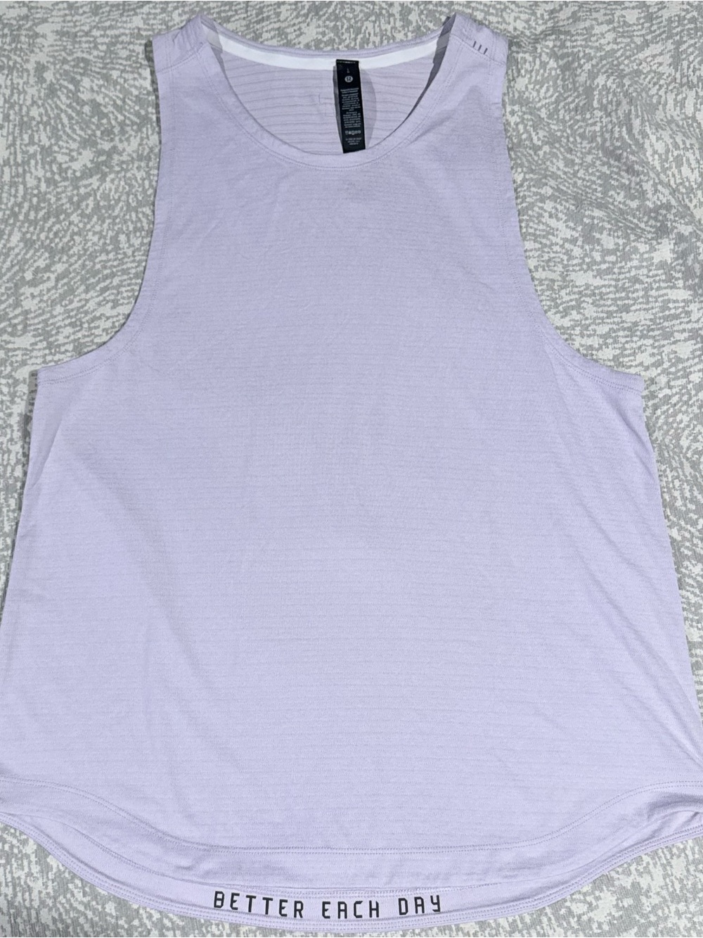 Lululemon /// Men’s License to Train Tank - Lotus Lavender - Size Large - Picture 12 of 12